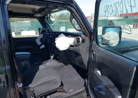 2022 Jeep Wrangler Unlimited Willys из США, поврежденный, VIN 1C4HJXDM8NW174277